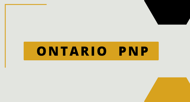 Ontario PNP