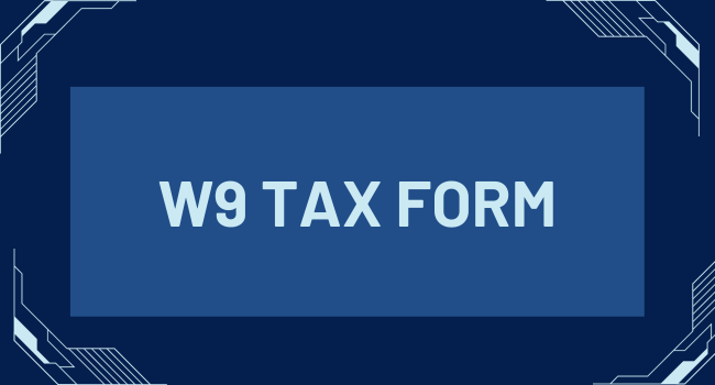 W9 Tax Form