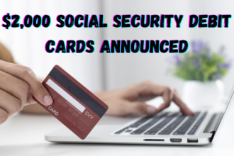 $2,000 Social Security Debit Cards