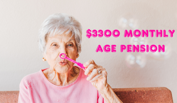 $3300 Monthly Age Pension