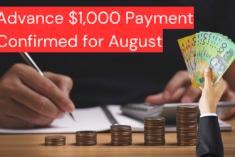 Advance $1,000 Payment Confirmed for August